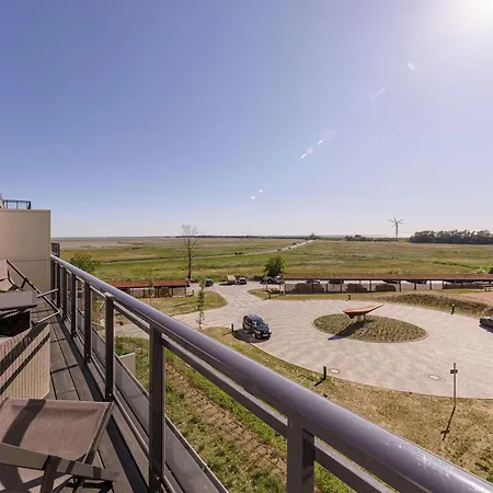 5 Sterne Apartment Boddenoase Mit Ostseeblick Wustrow  Eksteriør billede